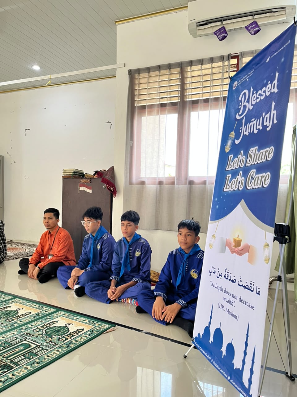 BLESSED JUMU’AH: LET’S SHARE LET’S CARE September Period
